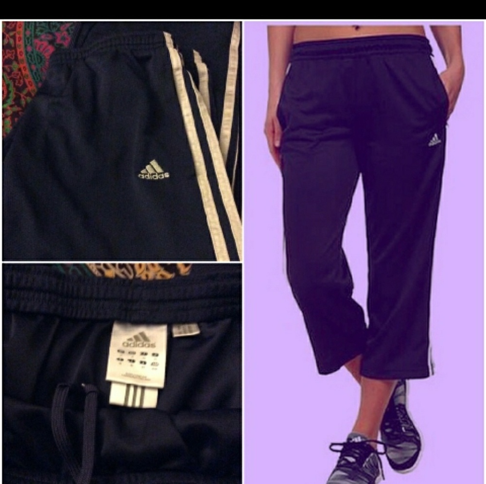 5/$25  Adidas crop pants - Small - Windbreaker lightweight capri